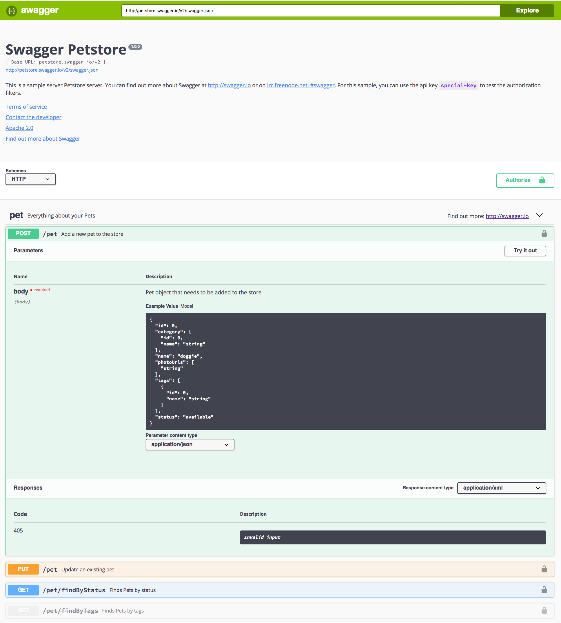 Swagger-UI 3